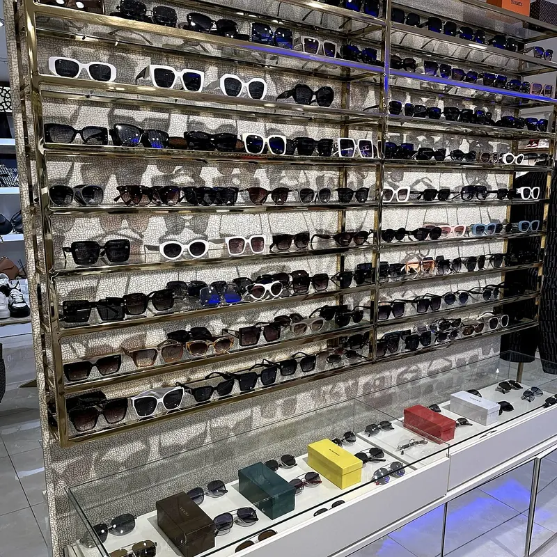 Wall of sunglasses